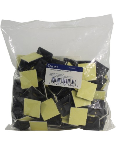 CTM2525-50BK (50 шт). Площадка для стяжек. 5bites во Владивостоке