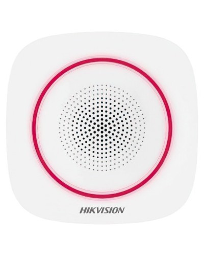 DS-PS1-II-WE(RU) Red Indicator. Оповещатель свето-звуковой радиоканальный. AX PRO Hikvision во Владивостоке