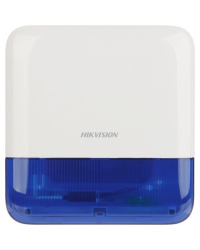 DS-PS1-E-WE Blue Indicator. Оповещатель свето-звуковой радиоканальный уличный. AX PRO Hikvision во Владивостоке