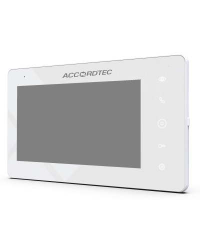 AT-VD720W WH. Монитор домофона цветной с функцией «свободные руки». AccordTec во Владивостоке