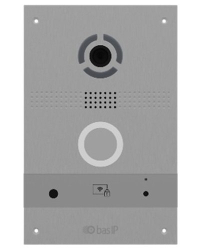 AV-08FB SILVER. Вызывная панель IP-домофона. BAS-IP во Владивостоке
