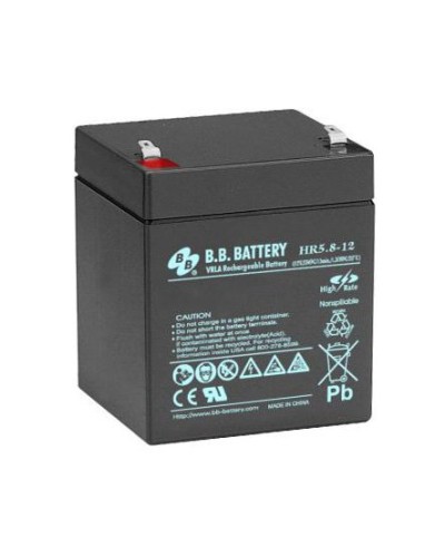 B.B. Battery HR 5.8-12. Аккумулятор герметичный свинцово-кислотный. B.B. Battery во Владивостоке