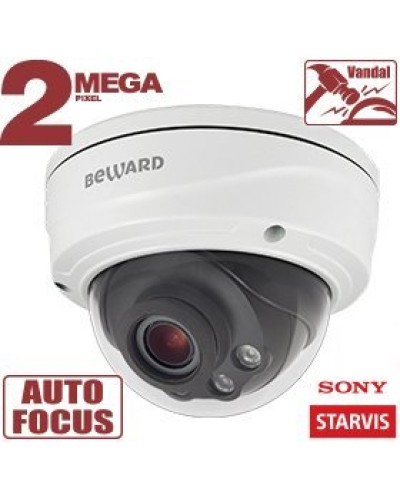 SV2016DVZ (2.7-13.5мм). Видеокамера IP купольная. Beward во Владивостоке