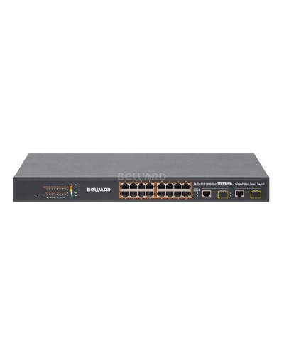 STW-1622HP. Коммутатор 16-портовый. Beward во Владивостоке