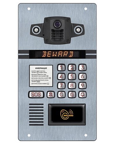 DKS15105. Вызывная панель подъездного IP-домофона. Beward во Владивостоке