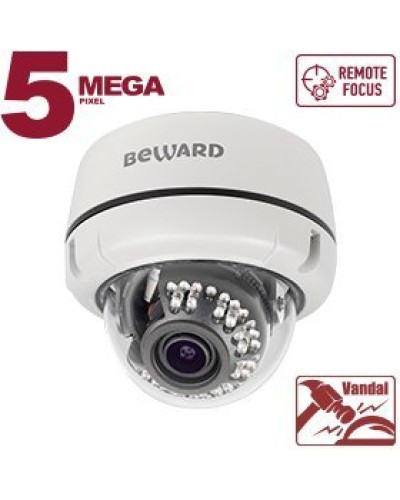B5350DVZ (2.7-13.5мм). Видеокамера IP купольная. Beward во Владивостоке