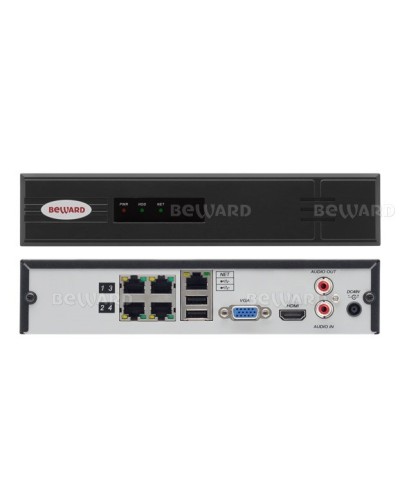 BK0104H2-P4. IP-видеорегистратор 4-канальный. Beward во Владивостоке
