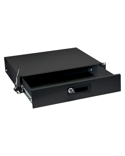 DRW-2U-BK (8637c). Ящик для документов 2U, глубиной 360 мм, цвет черный. CABEUS во Владивостоке