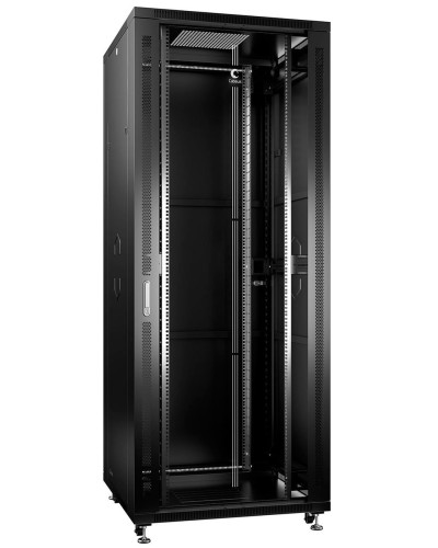 SH-05C-42U80/80-BK (8577c). Шкаф телекоммуникационный 19 напольный 42U. CABEUS во Владивостоке