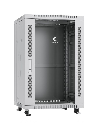 SH-05C-22U60/100 (7054c). Шкаф телекоммуникационный 19 напольный 22U. CABEUS во Владивостоке