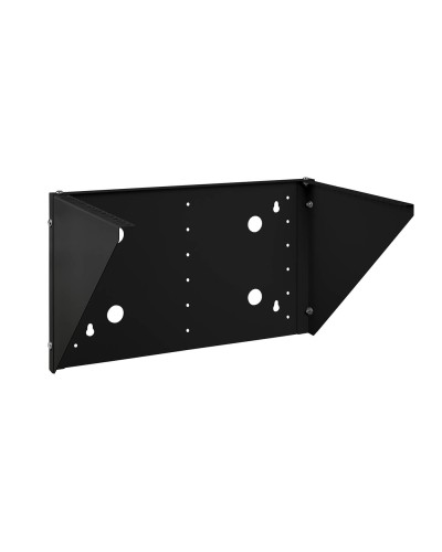 NC-6U-V-BK (12027c). Кронштейн настенный вертикальный 19 6U, цвет черный. CABEUS во Владивостоке