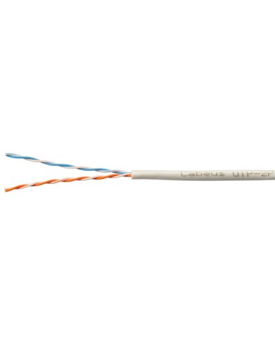 UTP-2P-Cat.5e-SOLID-GY-LIGHT-100 (11078c-5). Кабель «витая пара» (LAN) для структурированных систем связи. CABEUS во Владивостоке
