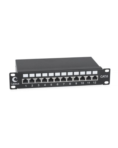 PL-12-Cat.6 (7953c). Патч-панель 10. CABEUS во Владивостоке