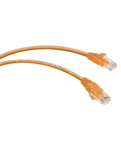 PC-UTP-RJ45-Cat.6-0.3m-OR (8696c), оранжевый. Патч-корд медный. CABEUS во Владивостоке