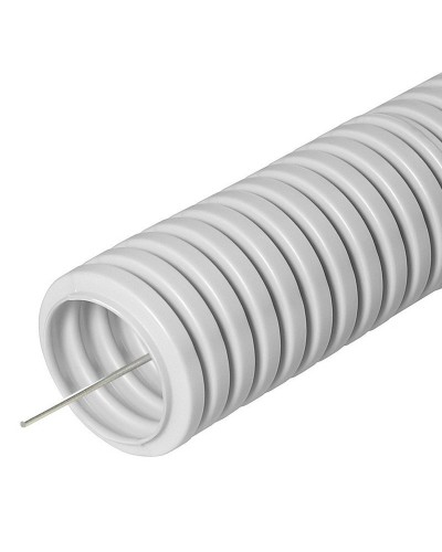 FCPL-32-PVC-025-1-GY (11230c): Труба гофрированная гибкая, лёгкая с протяжкой во Владивостоке