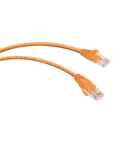 PC-UTP-RJ45-Cat.5e-0.3m-OR-LSZH (9519c), оранжевый. Патч-корд медный. CABEUS во Владивостоке