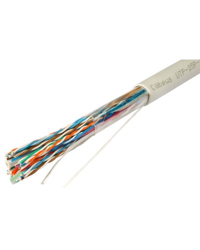 UTP-25P-Cat.5-IN-LSZH (10167c). Кабель «витая пара» (LAN) для структурированных систем связи. CABEUS во Владивостоке