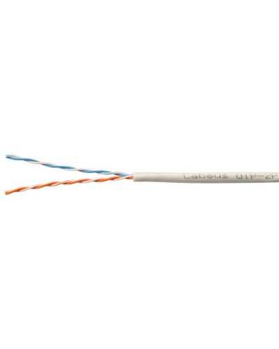 UTP-2P-Cat.5e-SOLID-GY-100 (7169c-5). Кабель «витая пара» (LAN) для структурированных систем связи. CABEUS во Владивостоке