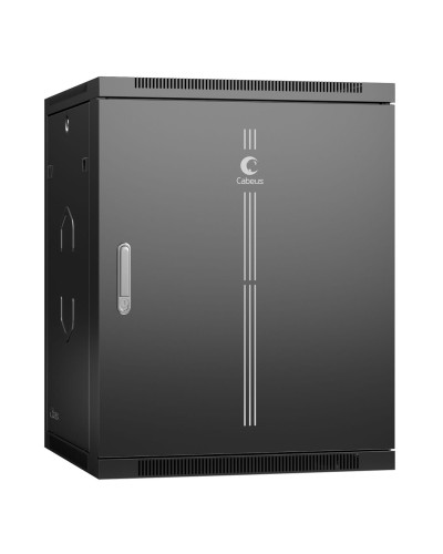 SH-05F-15U60/35m-BK (8605c). Шкаф телекоммуникационный 19 настенный 15U. CABEUS во Владивостоке
