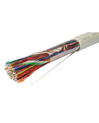 UTP-50P-Cat.3-IN (7282c). Кабель «витая пара» (LAN) для структурированных систем связи. CABEUS во Владивостоке