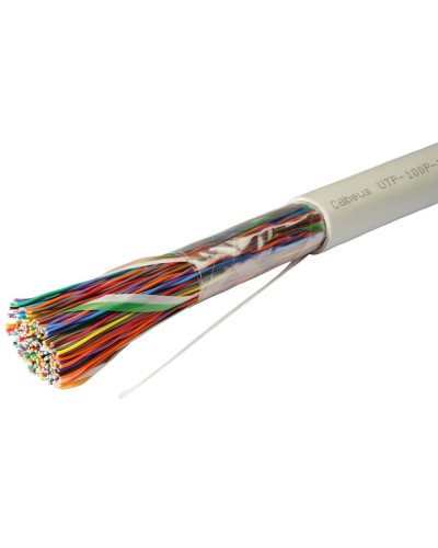 UTP-100P-Cat.3-IN (7284c). Кабель «витая пара» (LAN) для структурированных систем связи. CABEUS во Владивостоке