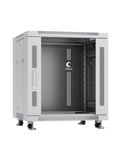 SH-05C-12U60/60 (7645c). Шкаф телекоммуникационный 19 напольный 12U. CABEUS во Владивостоке