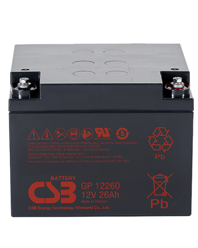 CSB GP 12260. Аккумулятор герметичный свинцово-кислотный. CSB во Владивостоке