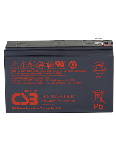 CSB UPS 122406. Аккумулятор герметичный свинцово-кислотный. CSB во Владивостоке