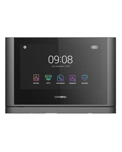 CDV-1024MA/VZ (светлое серебро) Black Smog. Монитор видеодомофона цветной. Commax во Владивостоке