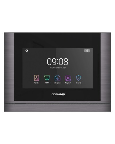 CDV-1024MA (темное серебро). Монитор видеодомофона цветной. Commax во Владивостоке