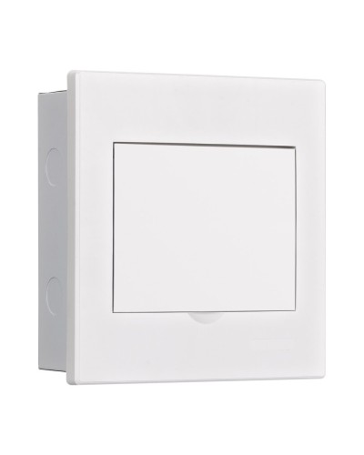 Корпус ЩРВ-М 6 модулей IP41 встраиваемый белая дверь (31101DEK). Корпус пластиковый. DEKraft во Владивостоке