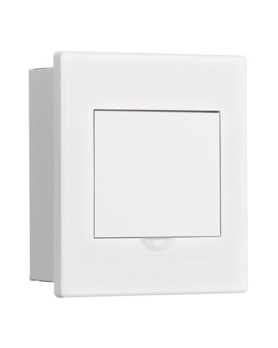 Корпус ЩРВ-М 4 модуля IP41 встраиваемый белая дверь (31100DEK). Корпус пластиковый. DEKraft во Владивостоке