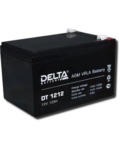 Delta DT 1212. Аккумулятор герметичный свинцово-кислотный. Delta во Владивостоке