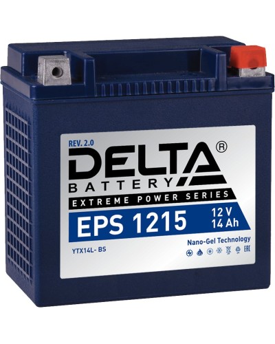Delta EPS 1215. Аккумулятор герметичный свинцово-кислотный стартерный. Delta во Владивостоке