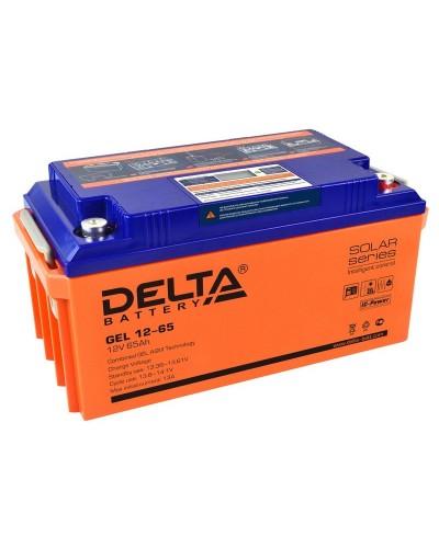 Delta GEL 12-65. Аккумулятор герметичный свинцово-кислотный. Delta во Владивостоке