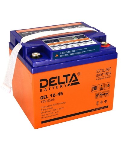 Delta GEL 12-45. Аккумулятор герметичный свинцово-кислотный. Delta во Владивостоке