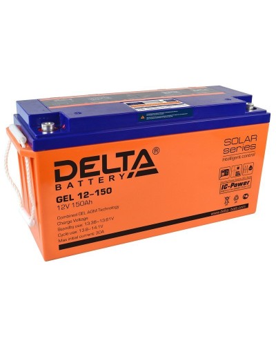 Delta GEL 12-150. Аккумулятор герметичный свинцово-кислотный. Delta во Владивостоке