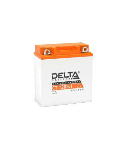 Delta CT 1205.1. Аккумулятор герметичный свинцово-кислотный стартерный. Delta во Владивостоке