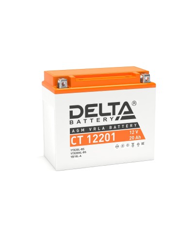 Delta CT 1220.1. Аккумулятор герметичный свинцово-кислотный стартерный. Delta во Владивостоке