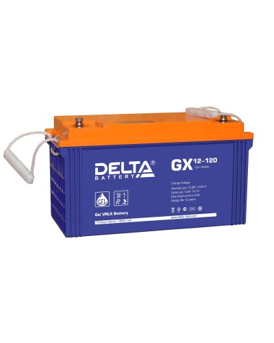 Delta GX 12-120. Аккумулятор герметичный свинцово-кислотный. Delta во Владивостоке
