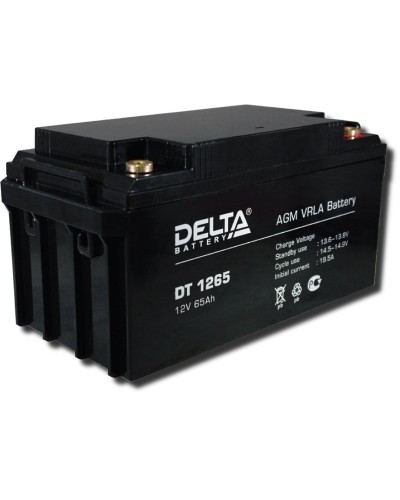 Delta DT 1265. Аккумулятор герметичный свинцово-кислотный. Delta во Владивостоке
