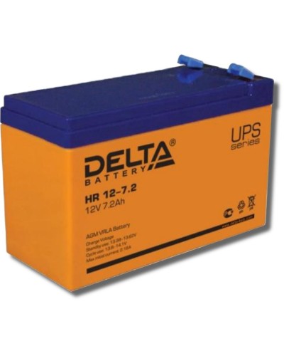 Delta HR 12-7.2. Аккумулятор герметичный свинцово-кислотный. Delta во Владивостоке