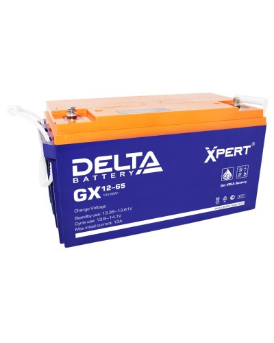 Delta GX 12-65. Аккумулятор герметичный свинцово-кислотный. Delta во Владивостоке