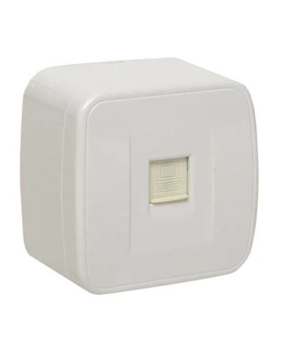 Минск Розетка RJ-45 1-местная ОП 1А (EGK01-035-10). Розетка RJ-45 1-местная ОП 1А. EKF во Владивостоке