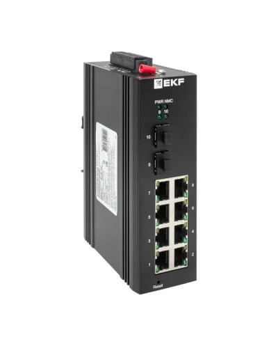 TSX-ML2-2GX/SFP-8GT. Промышленный управляемый коммутатор. EKF во Владивостоке