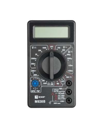 Мультиметр цифровой M830B Master (In-180701-bm830B). Мультиметр цифровой. EKF во Владивостоке