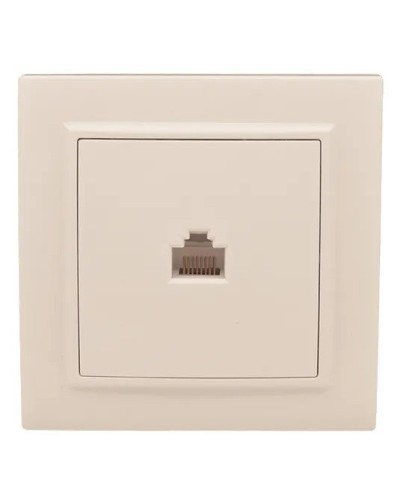 Минск Розетка RJ-45 1-мест. СП (ERK01-035-20). Розетка RJ-45 1-мест. СП. EKF во Владивостоке
