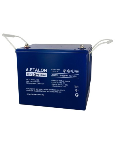 A.ETALON AHRX 12-630W (140). Аккумулятор герметичный свинцово-кислотный. ETALON во Владивостоке