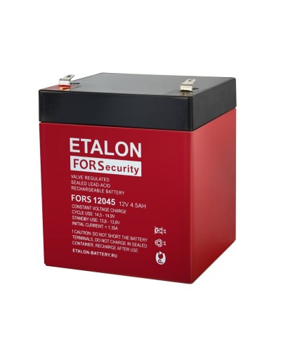 ETALON FORS 12045. Аккумулятор герметичный свинцово-кислотный. ETALON во Владивостоке