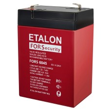 ETALON FORS 6045. Аккумулятор герметичный свинцово-кислотный. ETALON